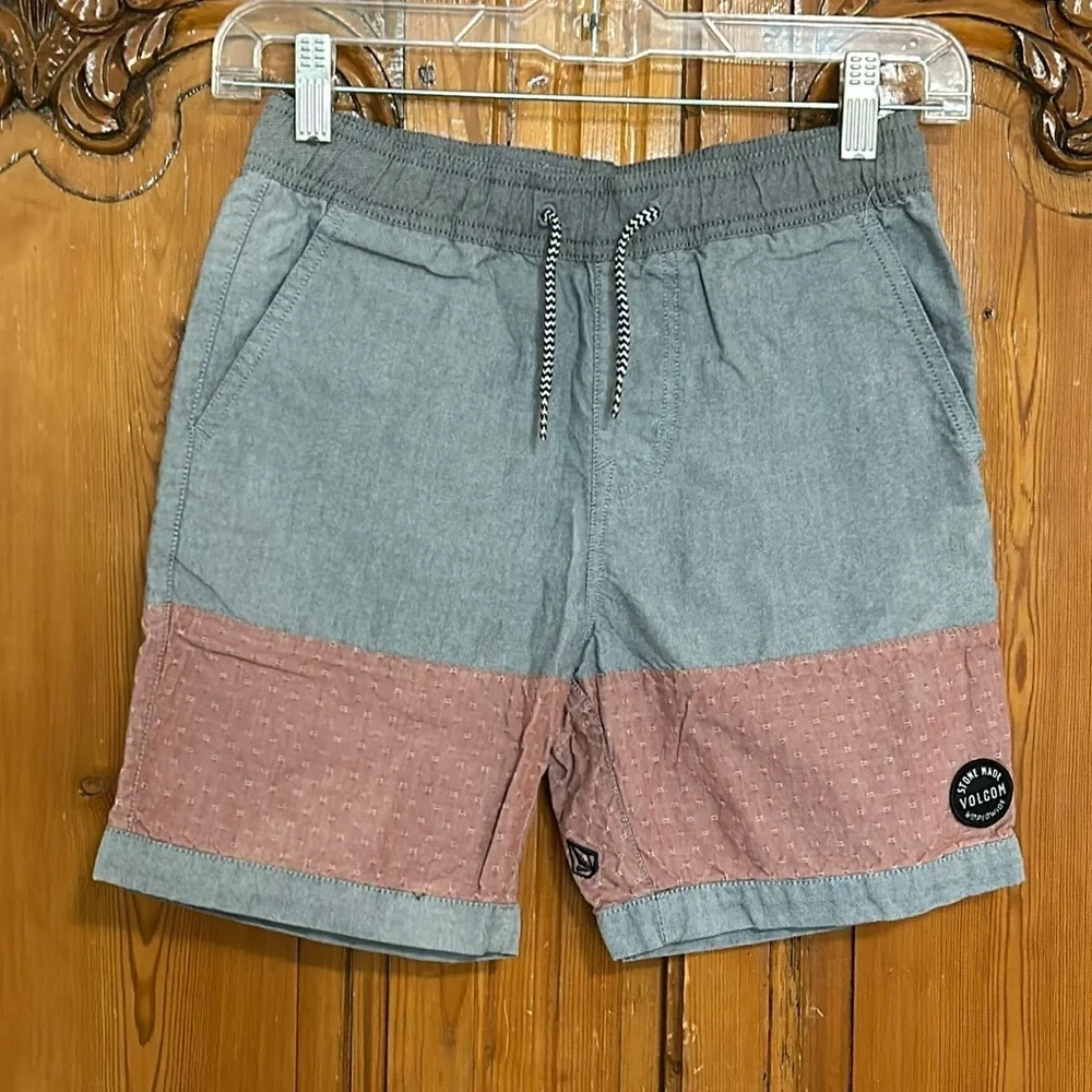 Volcom Big Boys Boardshorts/Swimwear    Small   Cotton:Poly Blend
